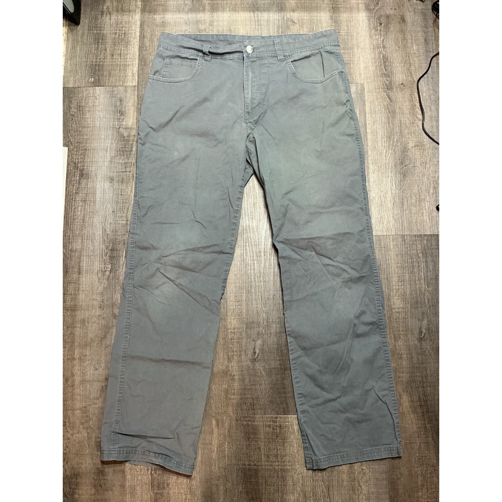 Columbia Mens Regular Fit Gray Straight Leg Outdoor Pants 32x30 AM0449